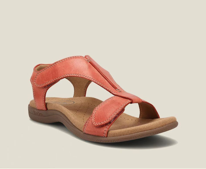 Leisure sandals for women with adjustable straps and an ergonomic foot cushion Lune London