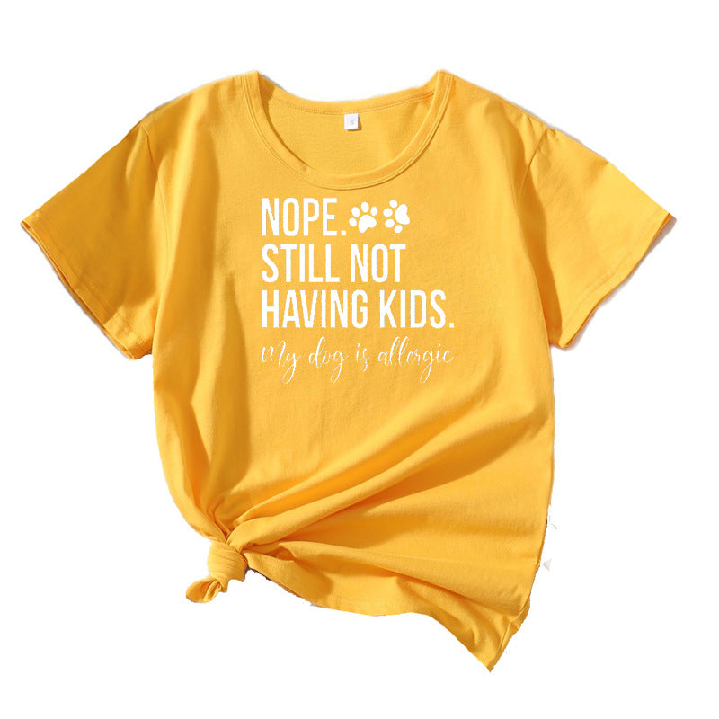 Women Funny Graphic T-Shirt for Animal Lovers Lune London
