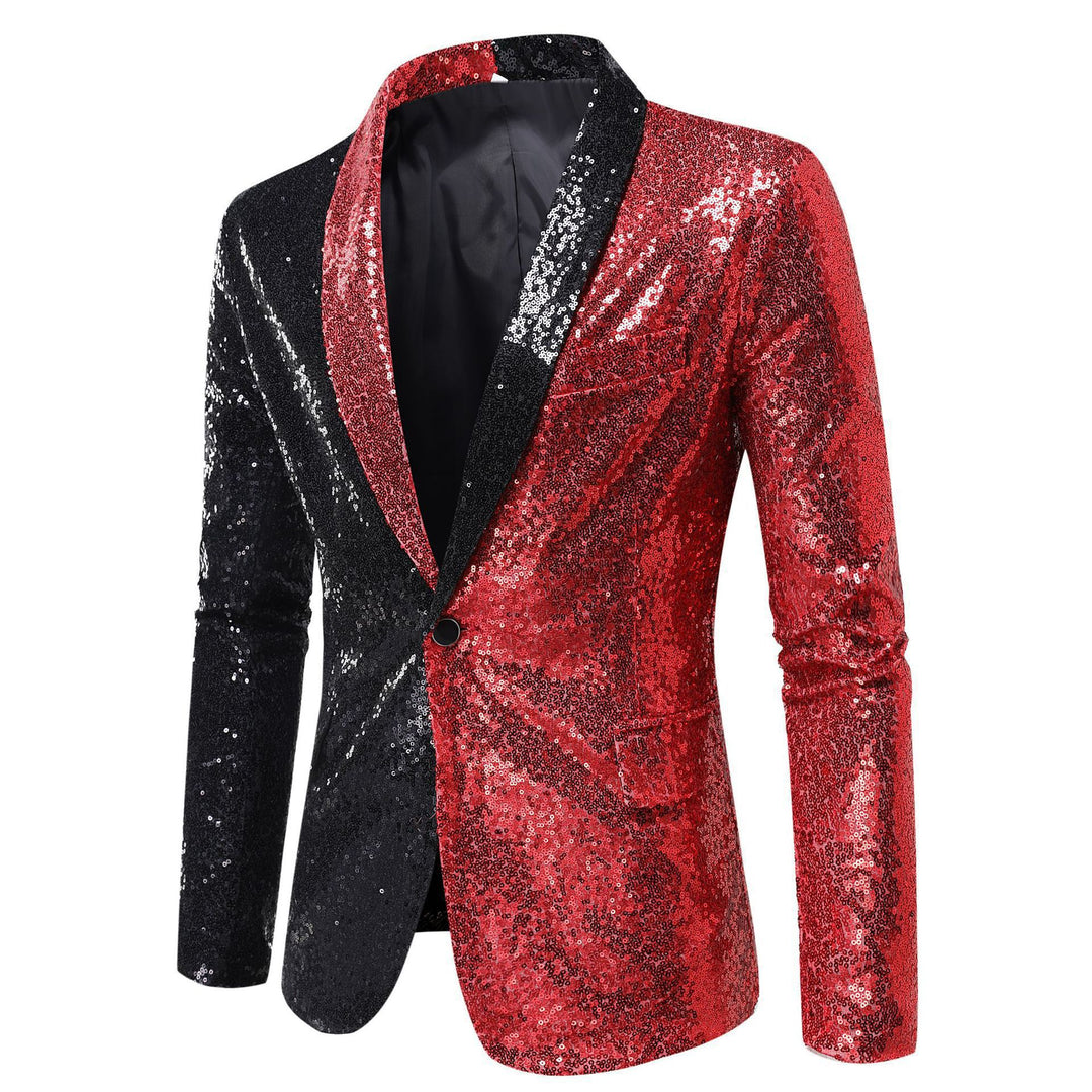 Shimmering jacket for men with modern cut and sparkling accents Lune London