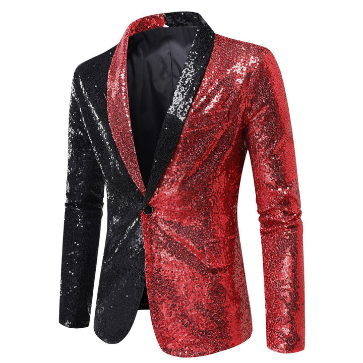 Shimmering jacket for men with modern cut and sparkling accents Lune London