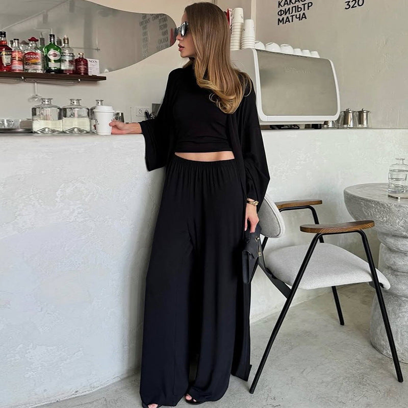 Lune London trendy long sleeve palazzo set for women
