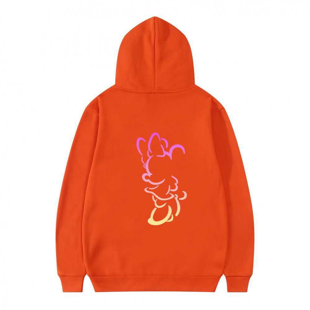 Women's hoodie with artistic cloud design and soft inner lining Chic & Stil