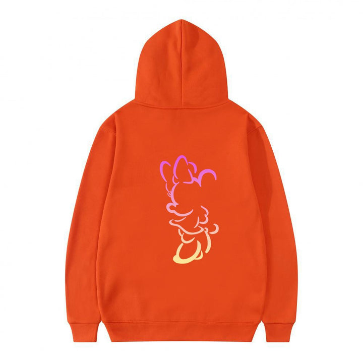 Women's hoodie with artistic cloud design and soft inner lining Chic & Stil
