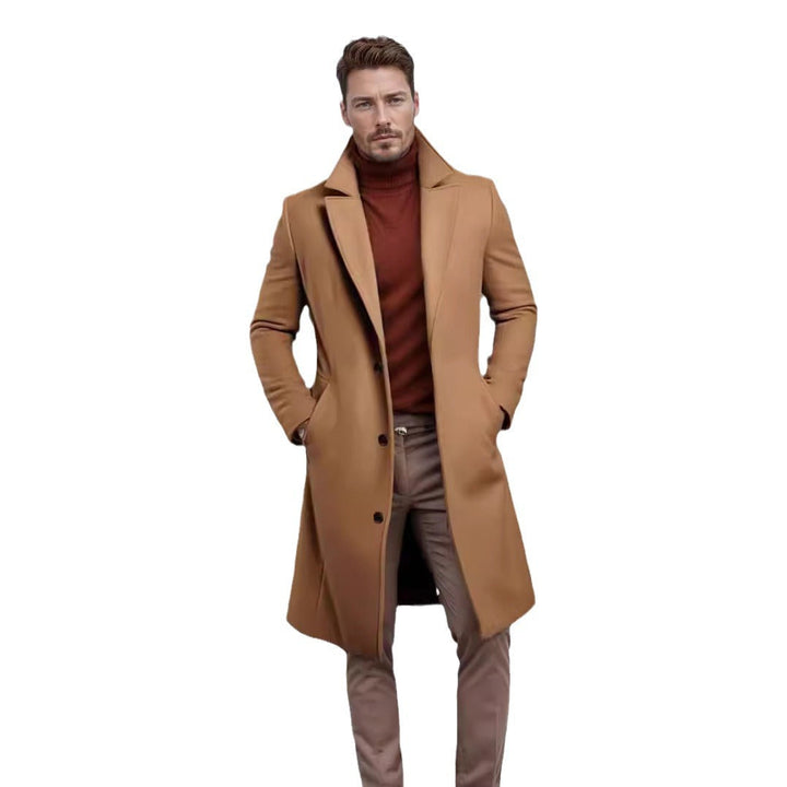 Men's Elegant Wool Coat Lune London