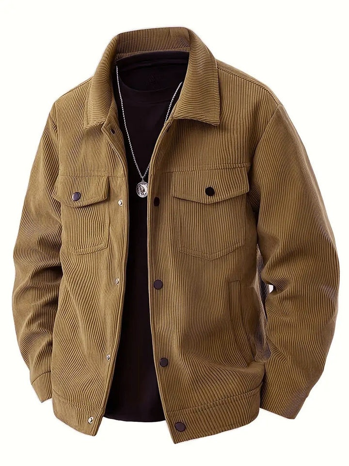 Structured jacket for men with practical pockets Lune London