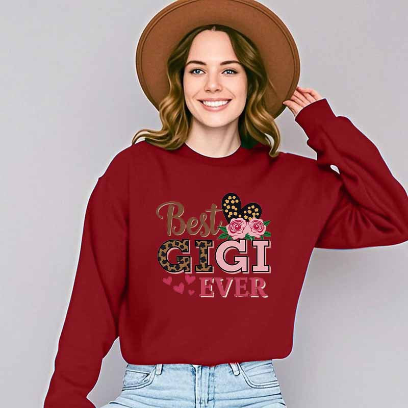 Sweatshirt pour femme avec motif créatif Gigi Chic & Stil