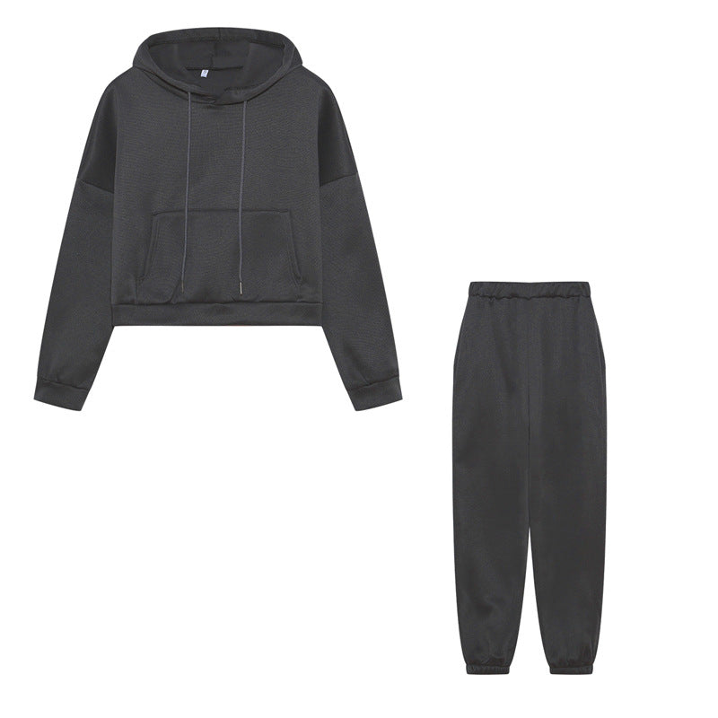Women Comfortable Hooded Sweater with Relaxed Fit and Practical Pockets Lune London