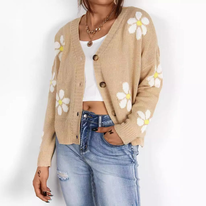 Gilet pour femmes avec appliqués floraux Chic & Stil