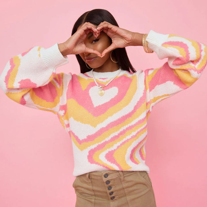 Women colorful sweater Lune London