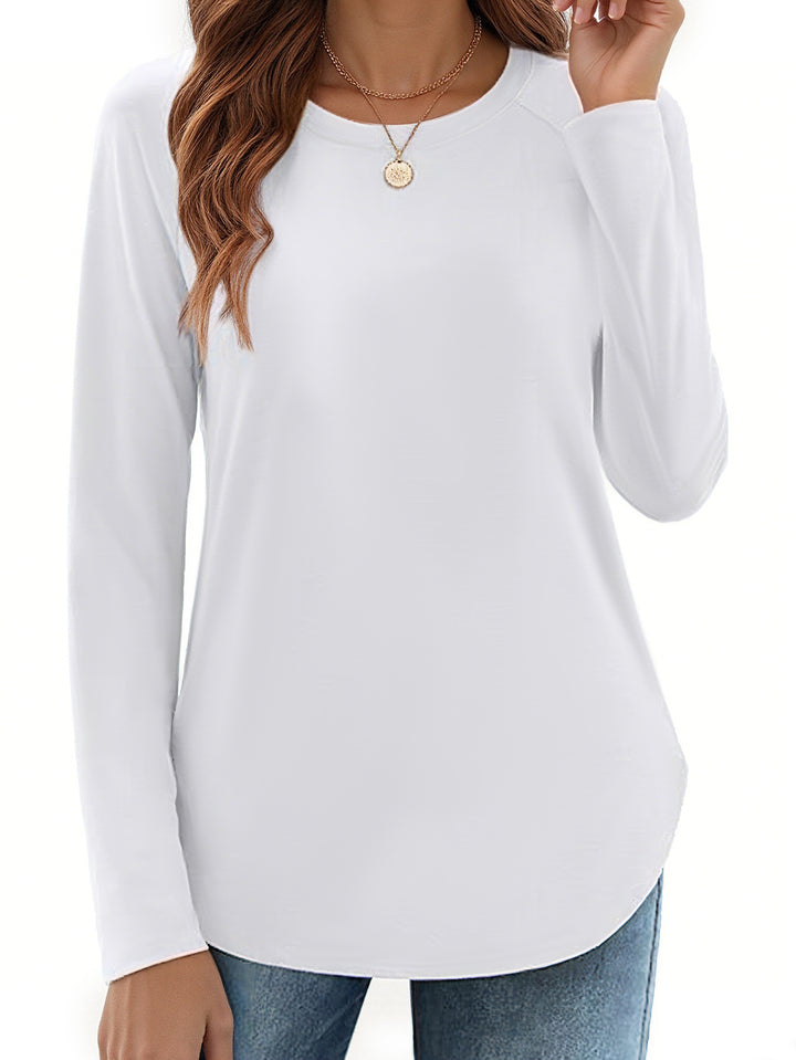 Women's long sleeve sporty t-shirt with relaxed fit Lune London