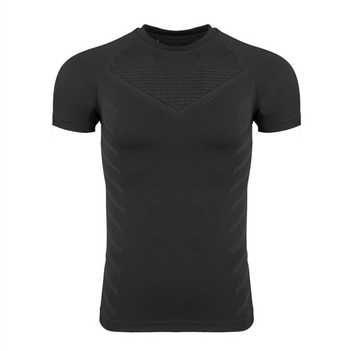 Men's athletic compression T-shirt with breathable technologies Lune London