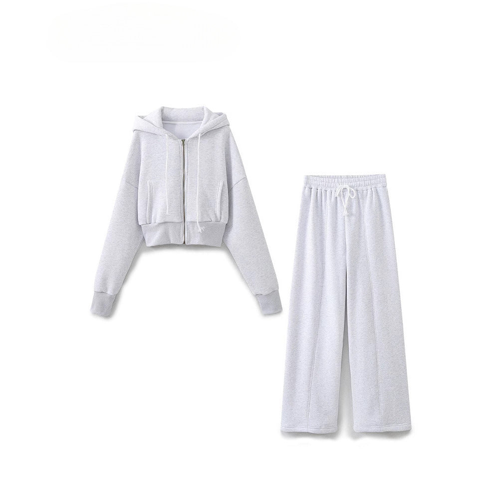 Lune London women's cropped hoodie set and jogger pants
