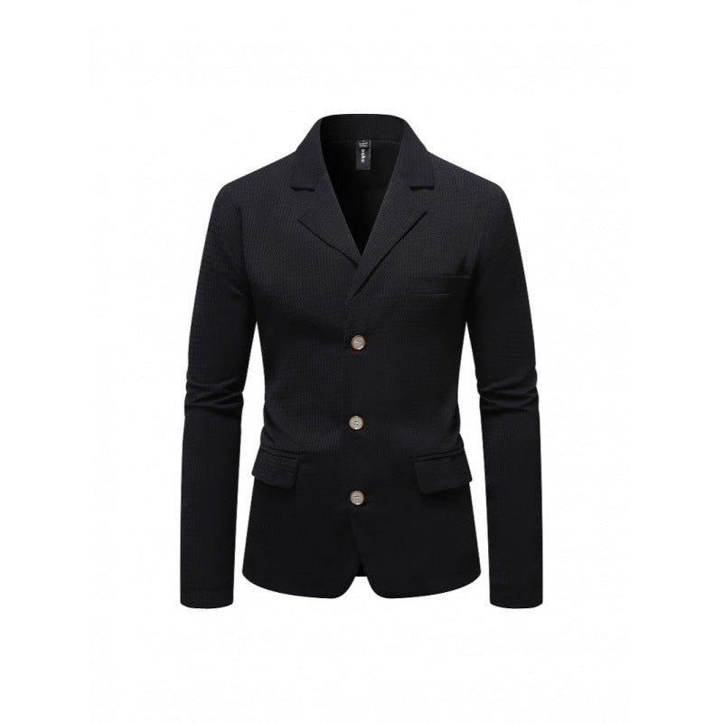 Elegant blazer for men with a textured design and practical pockets Lune London