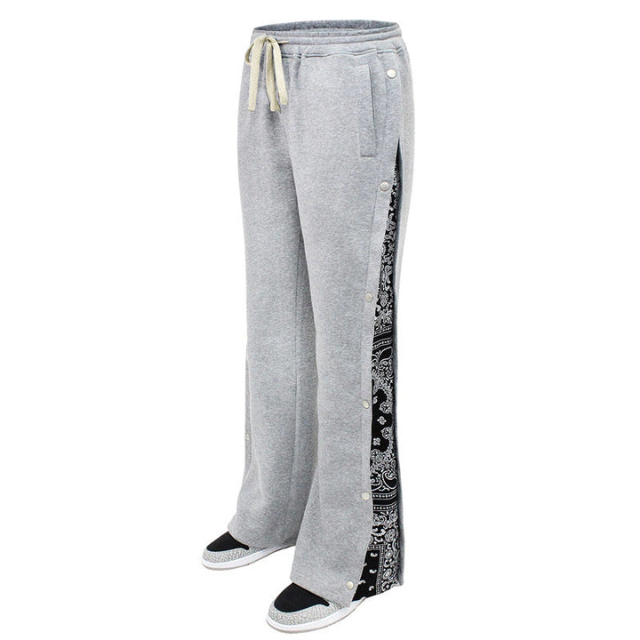Lune London | Men's casual sports pants with side print design and practical pockets