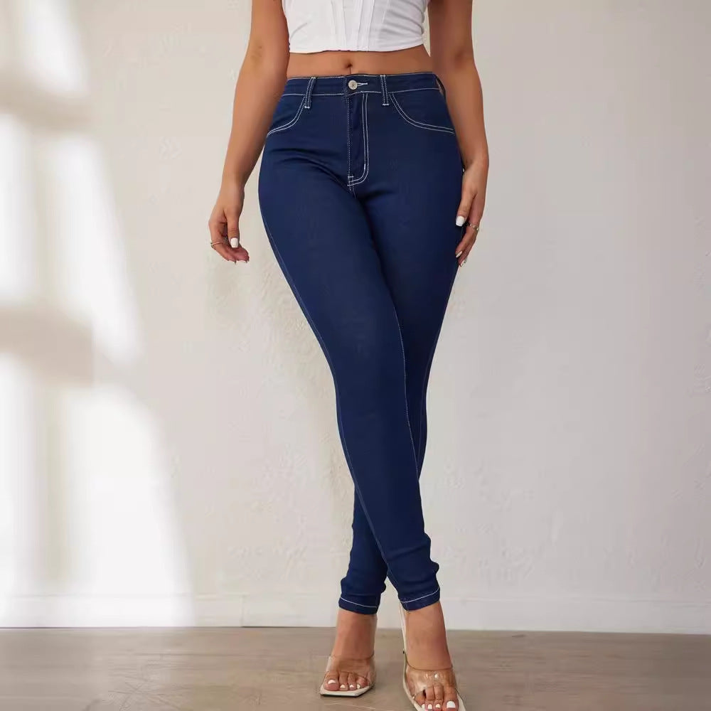 High-waisted skinny jeans for women Lune London