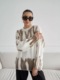 Pull femme décontracté en tricot avec motif unique Lune London