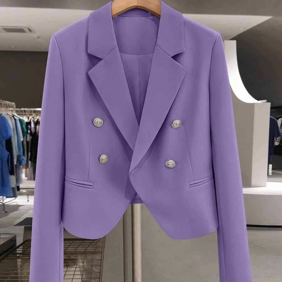 Blazer double boutonnage intemporel pour femmes Chic & Stil