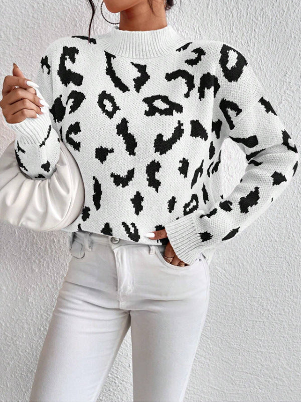 Lune London | Women's fashionable sweater with striking animal pattern and comfortable fit