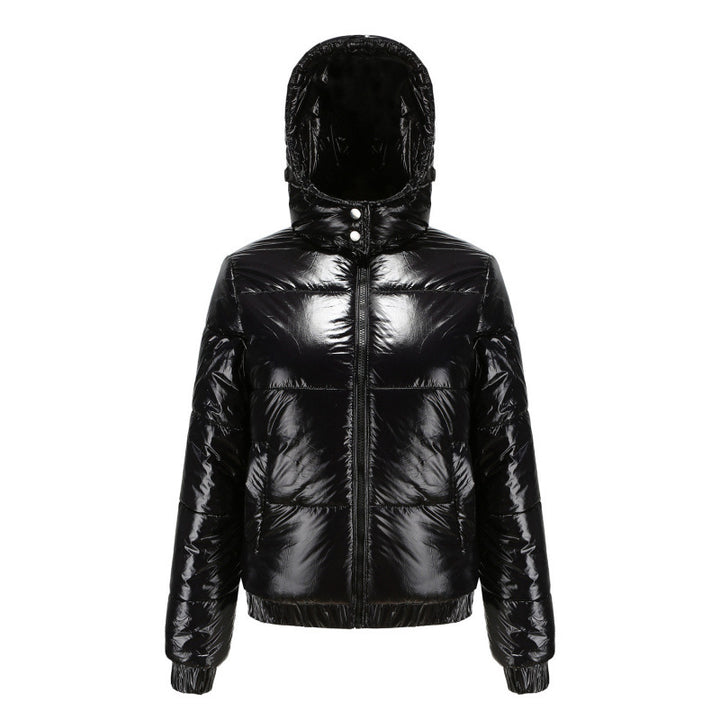 Ladies winter coat shiny Lune London