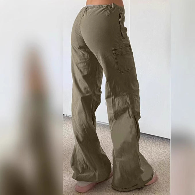 Ladies Loose Leisure Pants with Practical Pockets and Elastic Waist Lune London
