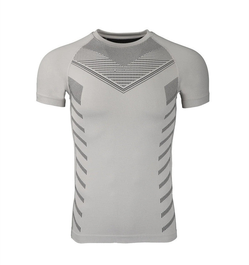 Men's athletic compression T-shirt with breathable technologies Lune London