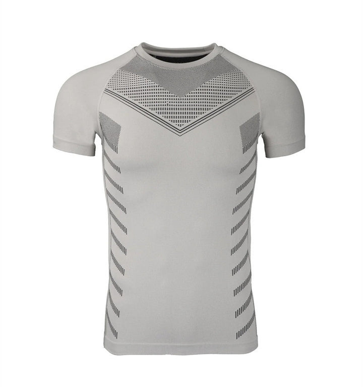 Men's athletic compression T-shirt with breathable technologies Lune London
