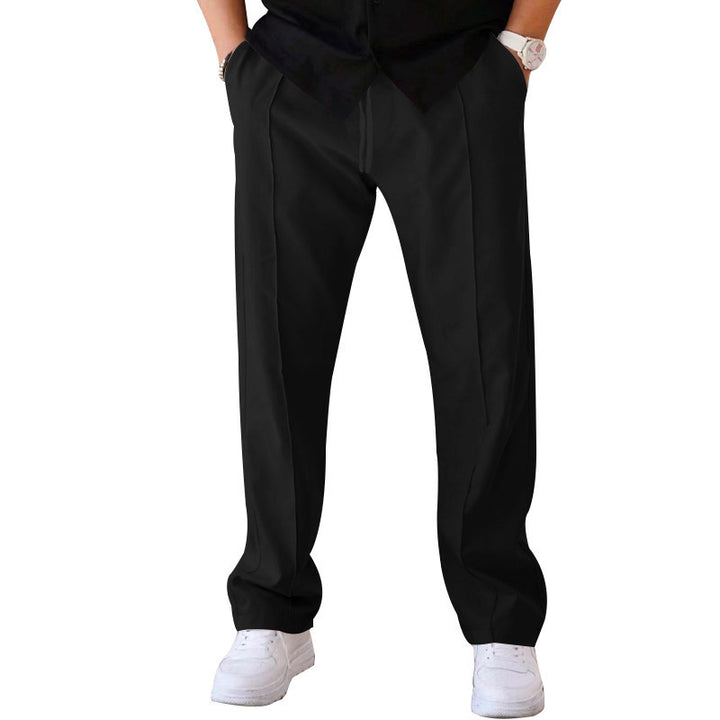 Men's leisure pants with a sleek fit and practical pocket design Lune London