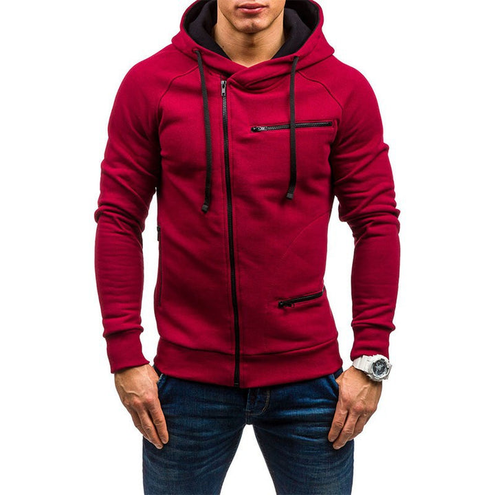 Men's Hoodie with functional zip pockets Lune London