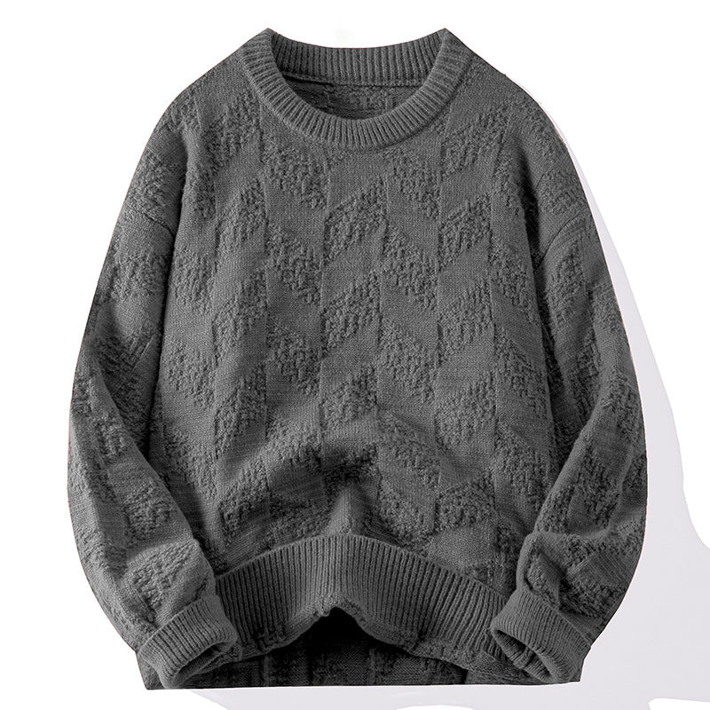 Knitted sweater for women with structured design Lune London