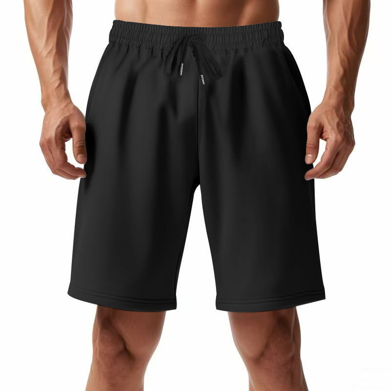 Breathable gym pants for men with elastic waistband and side pockets Lune London
