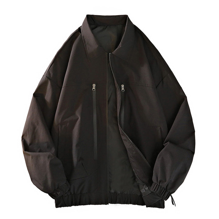 Casual women's jacket with protected zippers Lune London