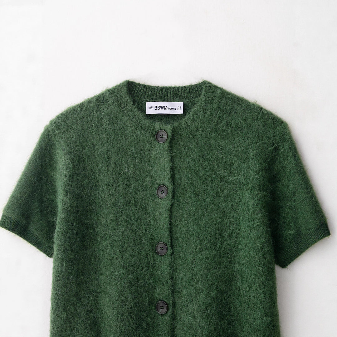 Ladies light short sleeve knitted jacket Lune London