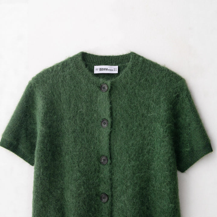 Ladies light short sleeve knitted jacket Lune London