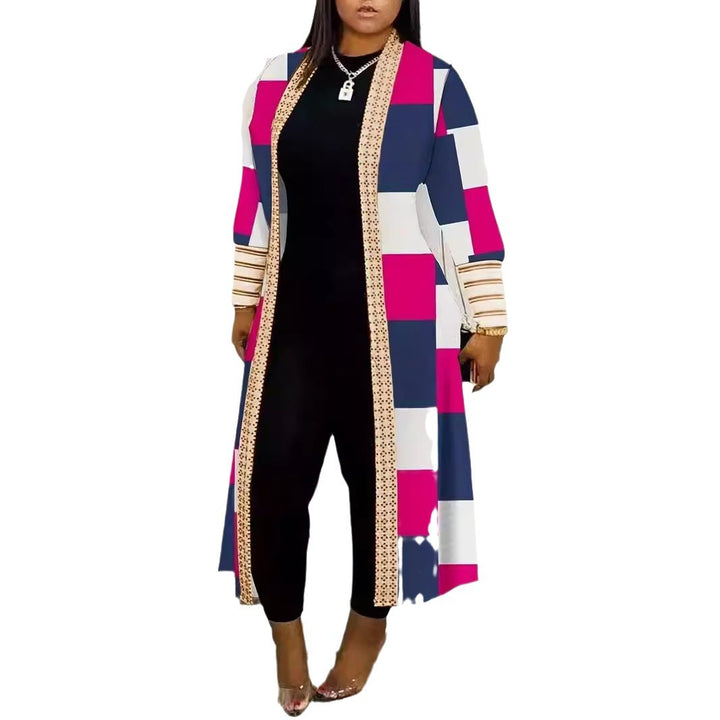 Lune London women's artistic long cardigan