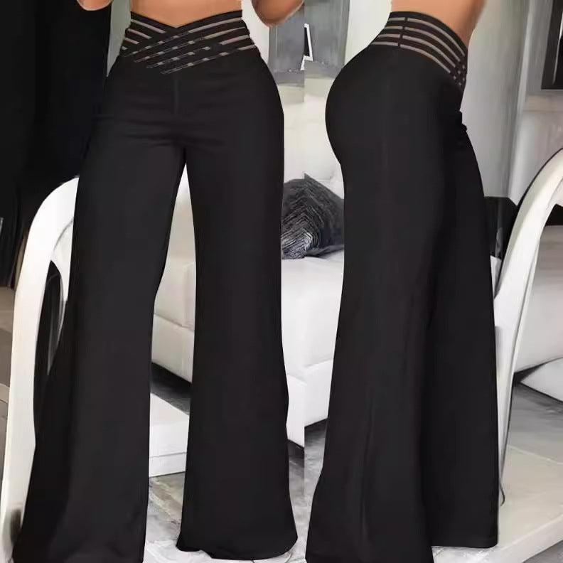 Women Elegant and Comfortable Flared Pants Lune London