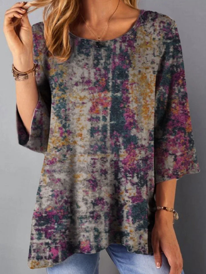 Tunique structurée pour dames avec dégradé de couleur moderne Chic & Stil