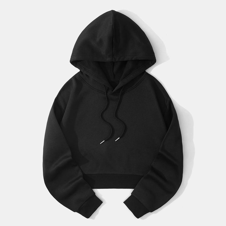 Lune London Casual Cropped Hoodie for Women