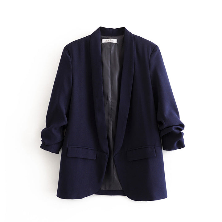 Ladies modern blazer with elegant cut and practical pockets Lune London