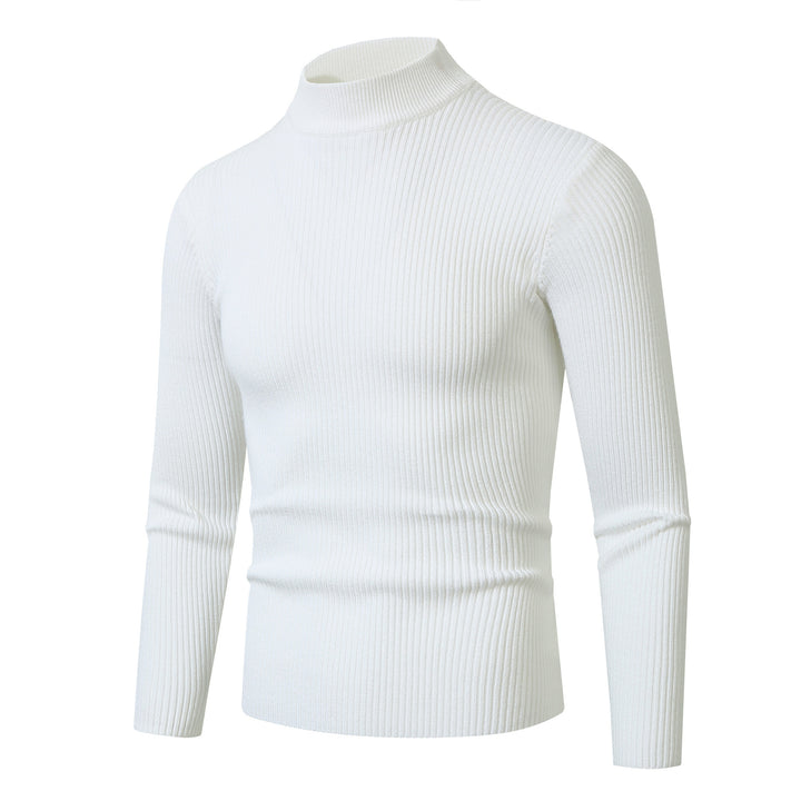 Pullover à col roulé tendance pour hommes en laine fine Lune London