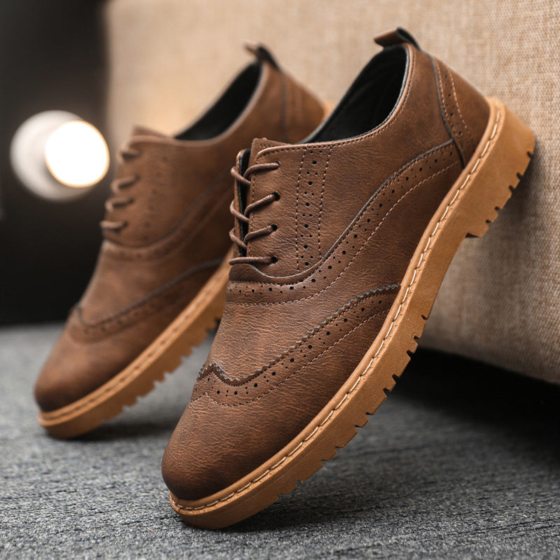Men's Elegant Lace-Up Shoes in Classic Design Lune London