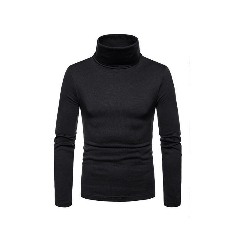 Trendy turtleneck sweater for men in fine knit Lune London