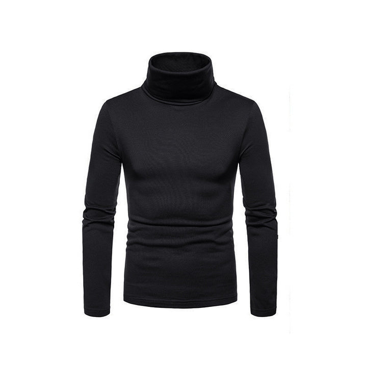 Trendy turtleneck sweater for men in fine knit Lune London