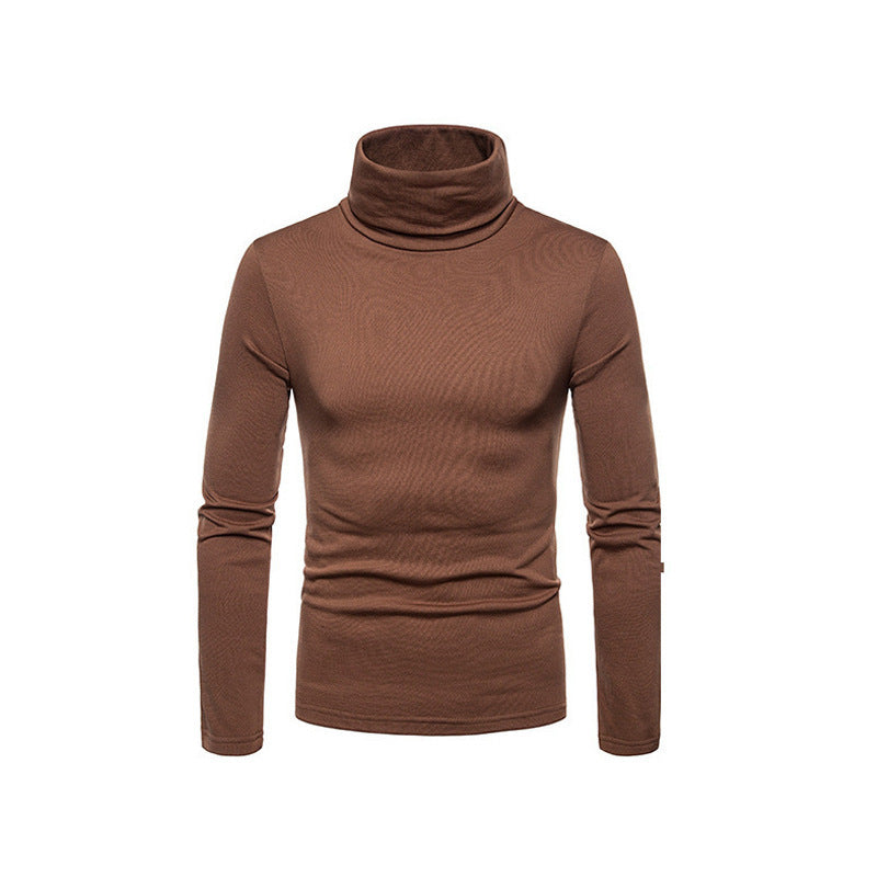 Trendy turtleneck sweater for men in fine knit Lune London