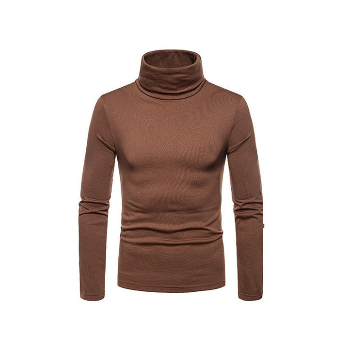 Trendy turtleneck sweater for men in fine knit Lune London