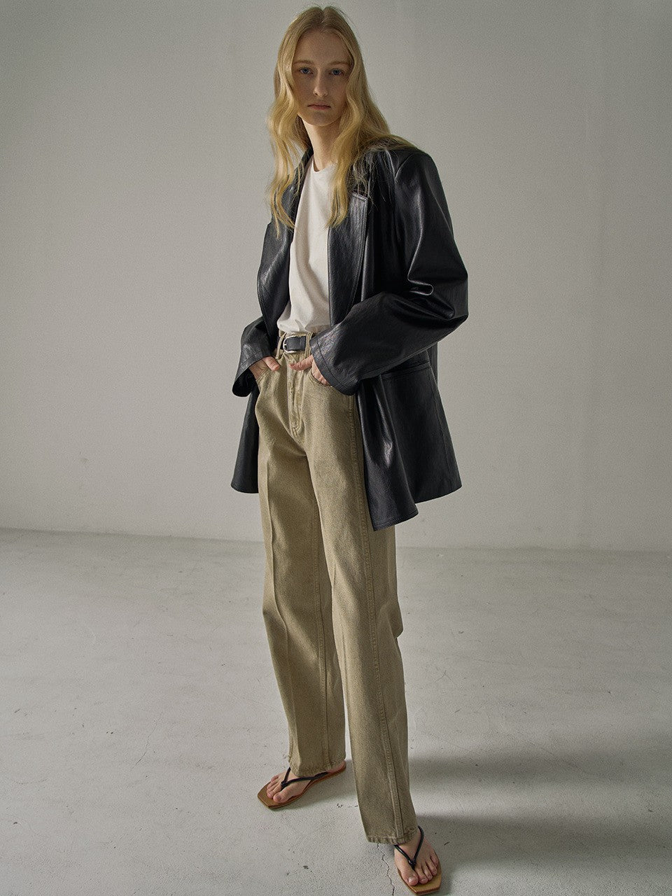Blazer surdimensionné décontracté pour femmes en synthétique de haute qualité Chic & Stil