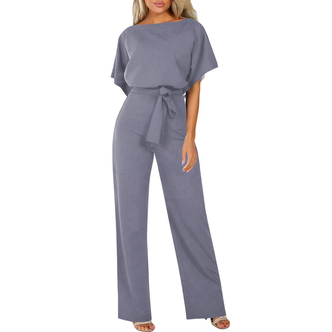 Elegant set for women consisting of a flowing blouse and flared pants Lune London