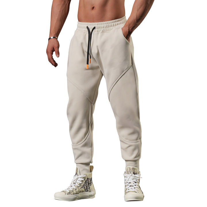 Men's sporty jogger pants with ergonomic cut and stylish accents Lune London