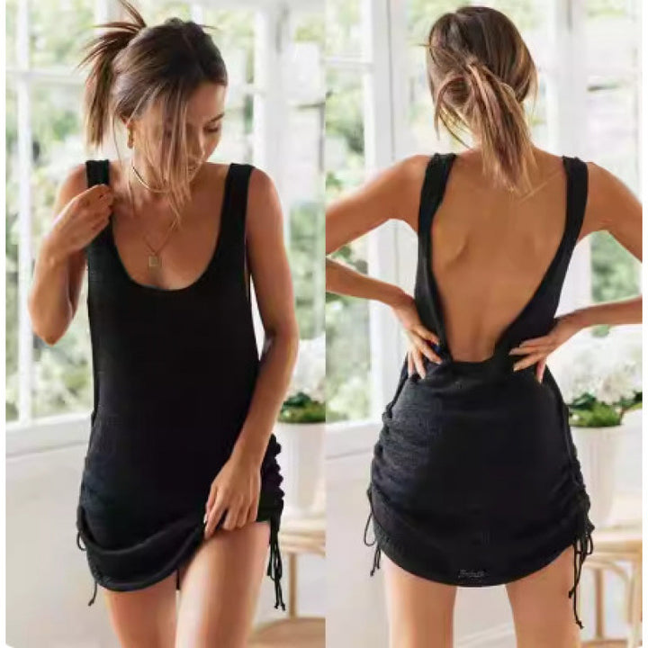 Chic and Stylish Backless Mini Dress for Women