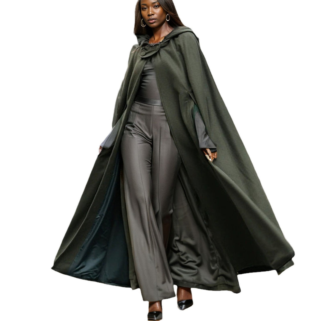 Lady hooded coat with elegant cut Lune London