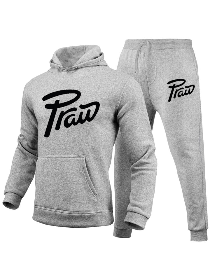 Lune London women's hoodie and jogger set with casual logo print